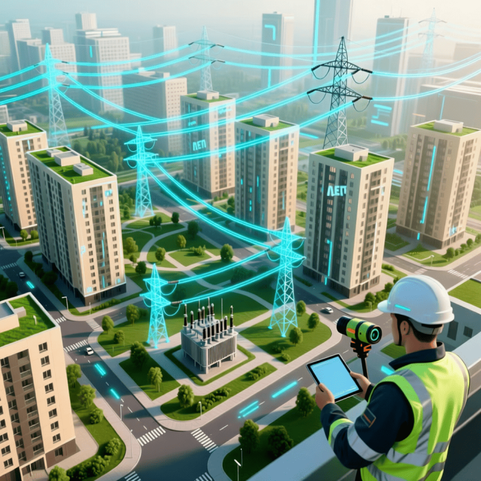 Электроснабжение микрорайона «Академический»